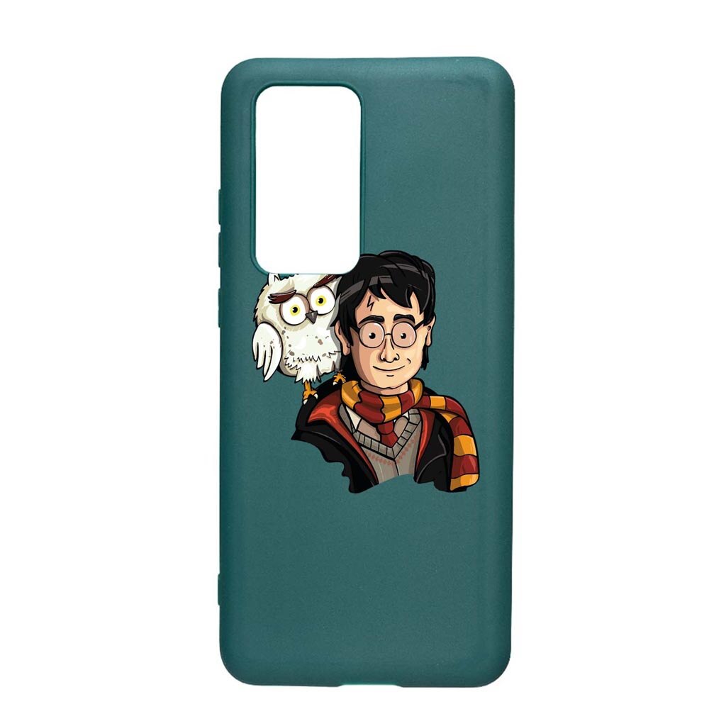 Husa Silicon Compatibila cu Samsung Galaxy A51, Harry Potter Hogwarts, rezistenta la uzura, anti-alunecare, ForestGreen, FG868