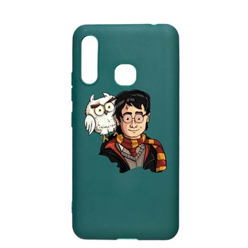 Husa Silicon Compatibila cu Samsung Galaxy A70e, Harry Potter Hogwarts, rezistenta la uzura, anti-alunecare, ForestGreen, FG868 Husa Silicon Compatibila cu Samsung Galaxy A70e, Harry Potter Hogwarts, rezistenta la uzura, anti-alunecare, ForestGreen, FG868