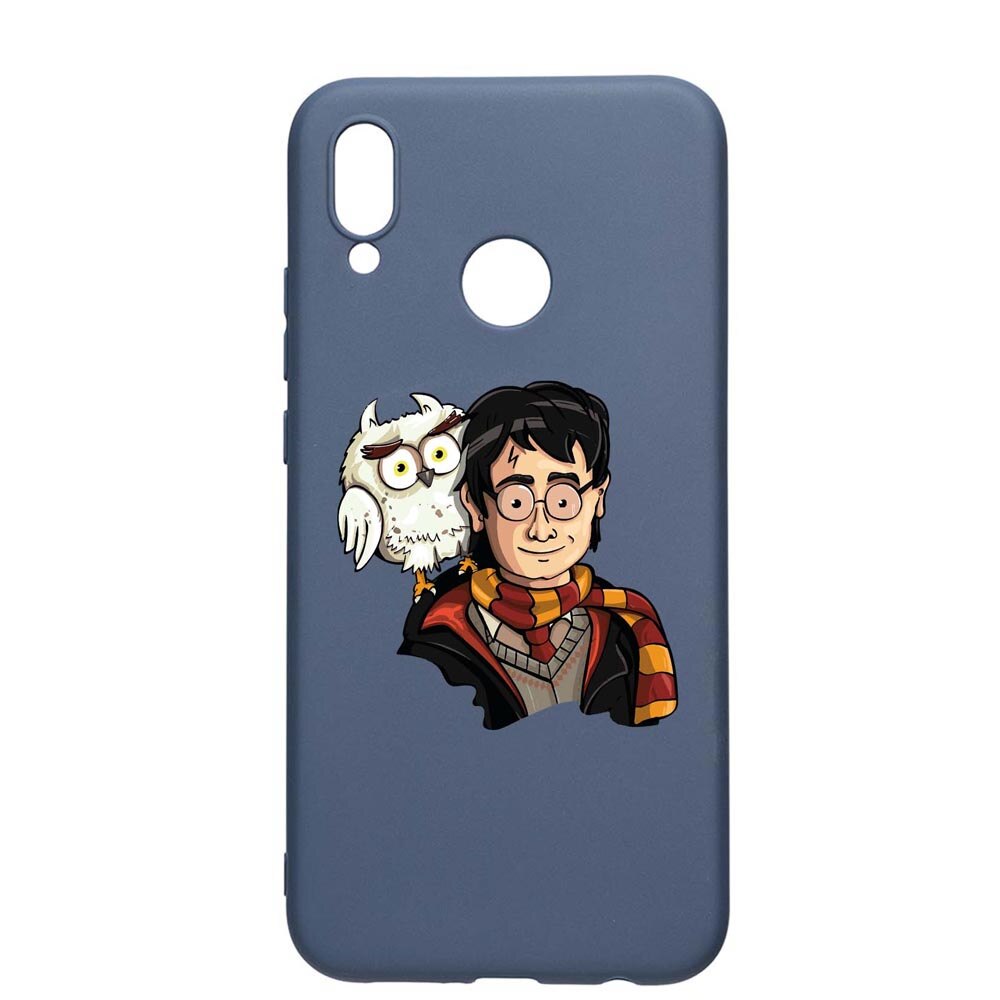 Husa Silicon Compatibila Cu Samsung Galaxy A20, Harry Potter Hogwarts, rezistenta la uzura, anti-alunecare, AlaskanBlue, AB868