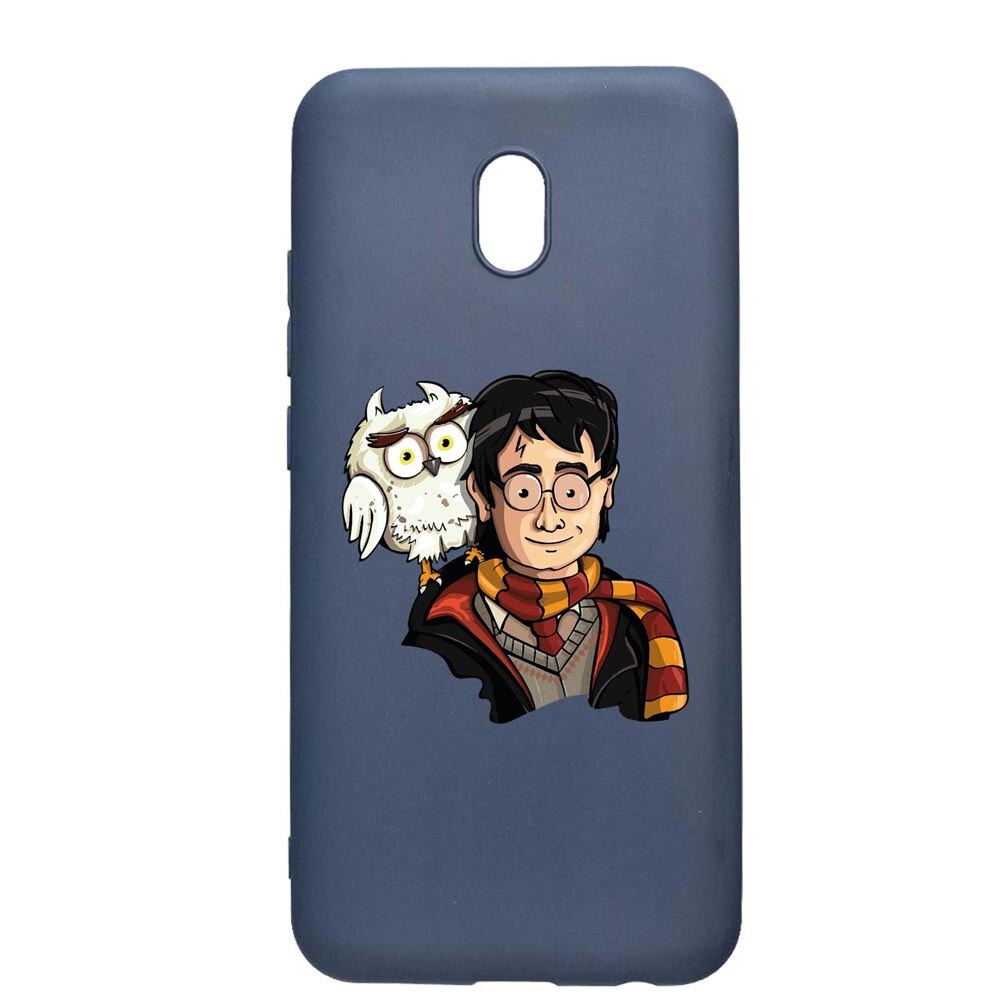 Husa Silicon Compatibila Cu Xiaomi Redmi 8A, Harry Potter Hogwarts, rezistenta la uzura, anti-alunecare, AlaskanBlue, AB868