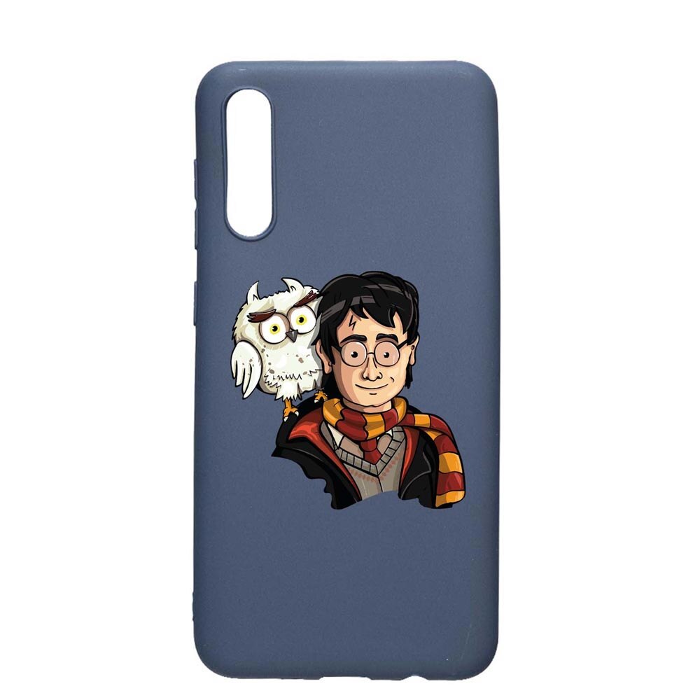 Husa Silicon Compatibila Cu Samsung Galaxy A70, Harry Potter Hogwarts, rezistenta la uzura, anti-alunecare, AlaskanBlue, AB868