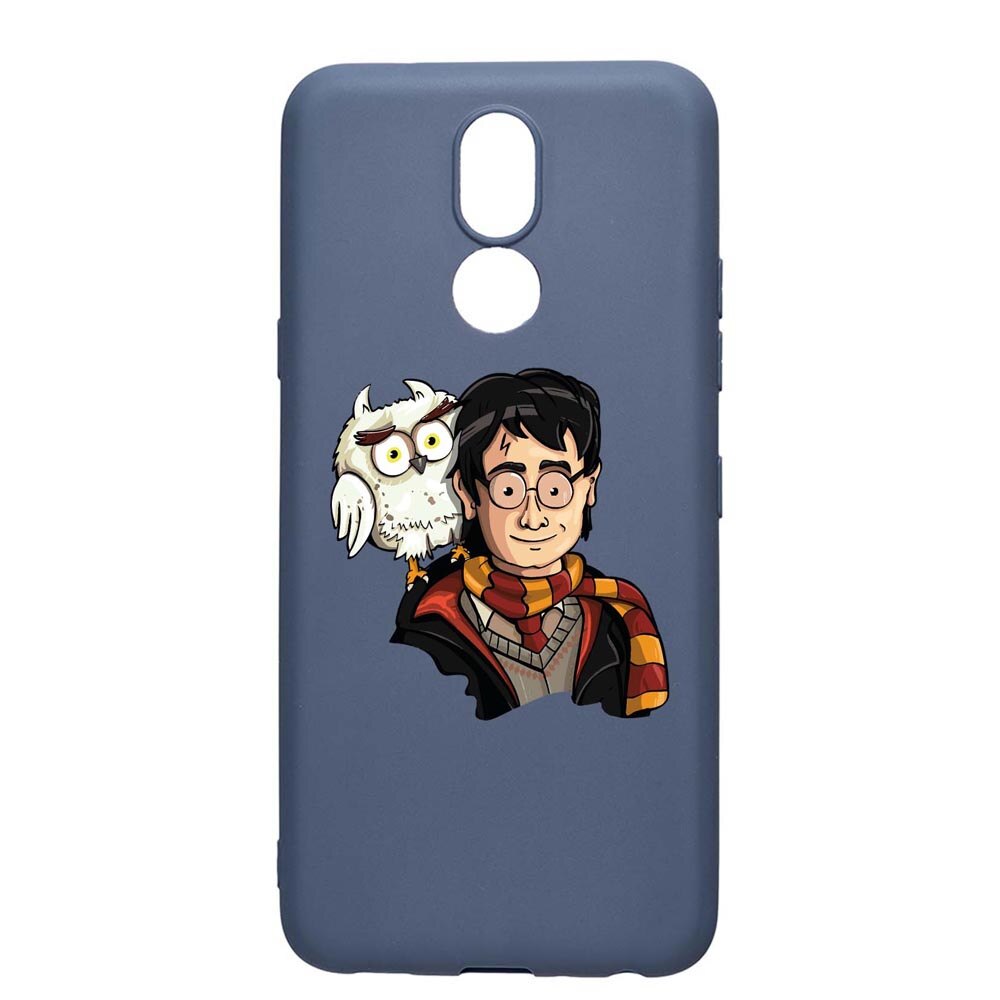 Husa Silicon Compatibila Cu Xiaomi LG K40, Harry Potter Hogwarts, rezistenta la uzura, anti-alunecare, AlaskanBlue, AB868