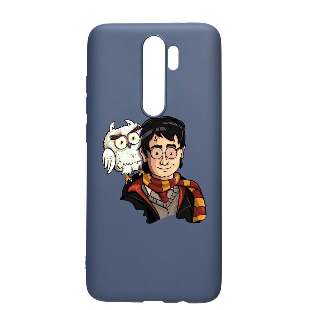 Husa Silicon Compatibila Cu Xiaomi Redmi Note 8 Pro, Harry Potter Hogwarts, rezistenta la uzura, anti-alunecare, AlaskanBlue, AB868