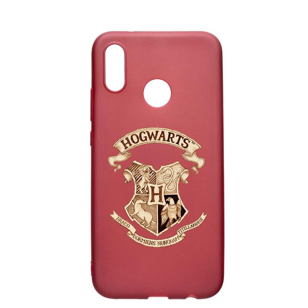 Husa Silicon Compatibila cu Huawei P20 Lite, Hogwarts Harry Potter, rezistenta la uzura, anti-alunecare, Pomegranate, PG852