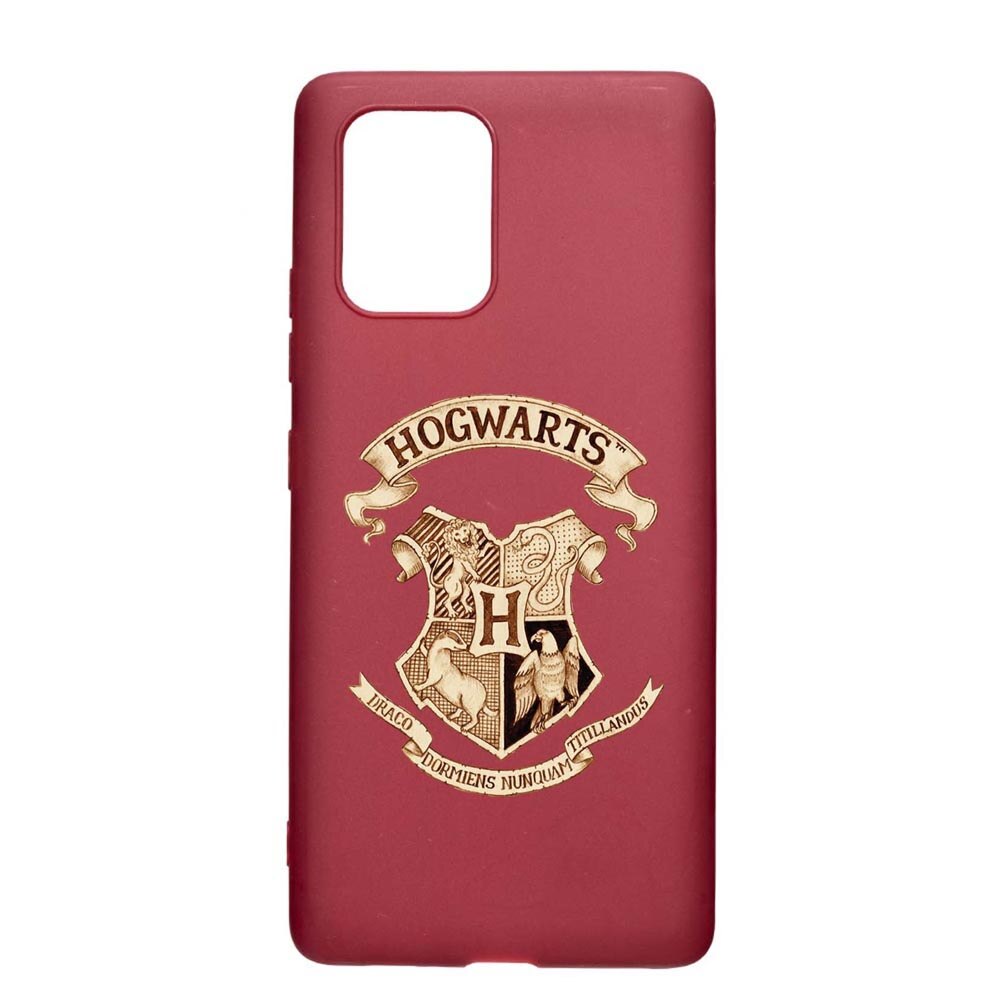 Husa Silicon Compatibila cu Apple iPhone 11, Hogwarts Harry Potter, rezistenta la uzura, anti-alunecare, Pomegranate, PG852
