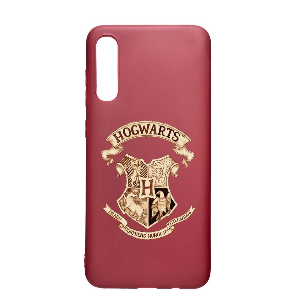 Husa Silicon Compatibila cu Samsung Galaxy A70, Hogwarts Harry Potter, rezistenta la uzura, anti-alunecare, Pomegranate, PG852