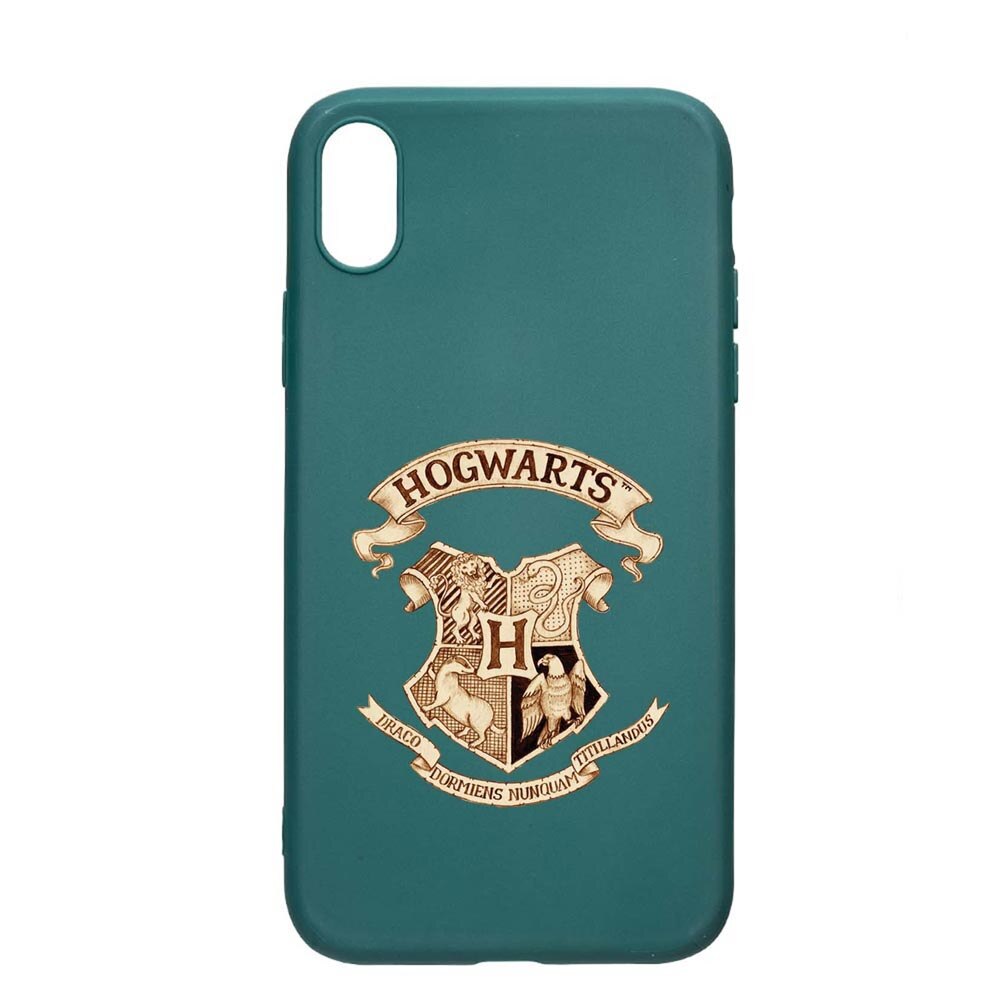 Husa Silicon Compatibila cu Xiaomi Redmi 9A, Hogwarts Harry Potter, rezistenta la uzura, anti-alunecare, ForestGreen, FG852