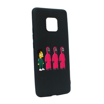 Husa Silicon Compatibila Cu Xiaomi Redmi Note 9 Pro, Squid Game - Simpson, rezistenta la uzura, anti-alunecare, B842 Husa Silicon Compatibila Cu Xiaomi Redmi Note 9 Pro, Squid Game - Simpson, rezistenta la uzura, anti-alunecare, B842