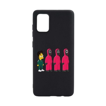Husa Silicon Compatibila Cu Samsung Galaxy M51, Squid Game - Simpson, rezistenta la uzura, anti-alunecare, B842 Husa Silicon Compatibila Cu Samsung Galaxy M51, Squid Game - Simpson, rezistenta la uzura, anti-alunecare, B842