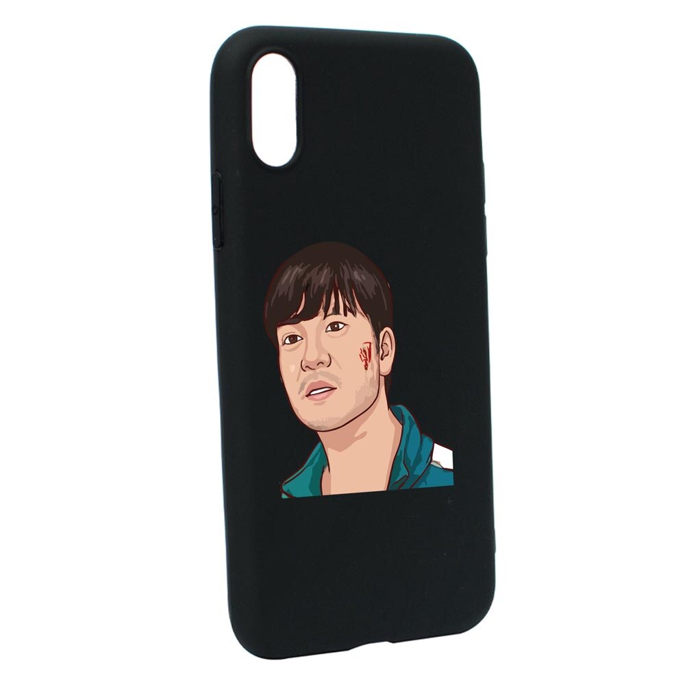 Husa Silicon Compatibila Cu Samsung Galaxy S21 Plus, Squid Game - Gamer 218, rezistenta la uzura, anti-alunecare, B843