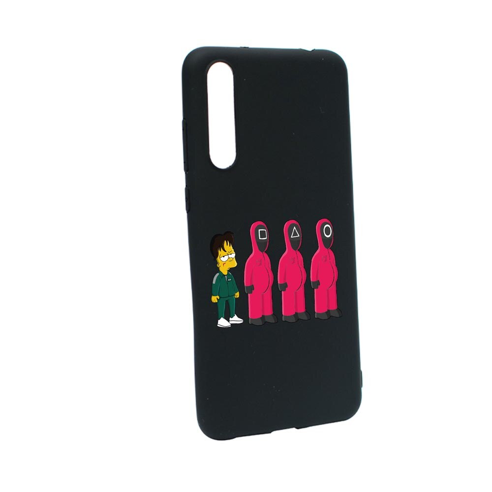 Husa Silicon Compatibila Cu Xiaomi Mi 9 Lite / Mi A3 Lite, Squid Game - Simpson, rezistenta la uzura, anti-alunecare, B842