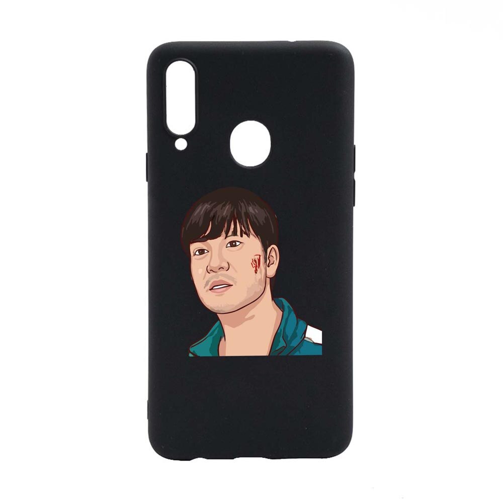 Husa Silicon Compatibila Cu Samsung Galaxy A20S, Squid Game - Gamer 218, rezistenta la uzura, anti-alunecare, B843