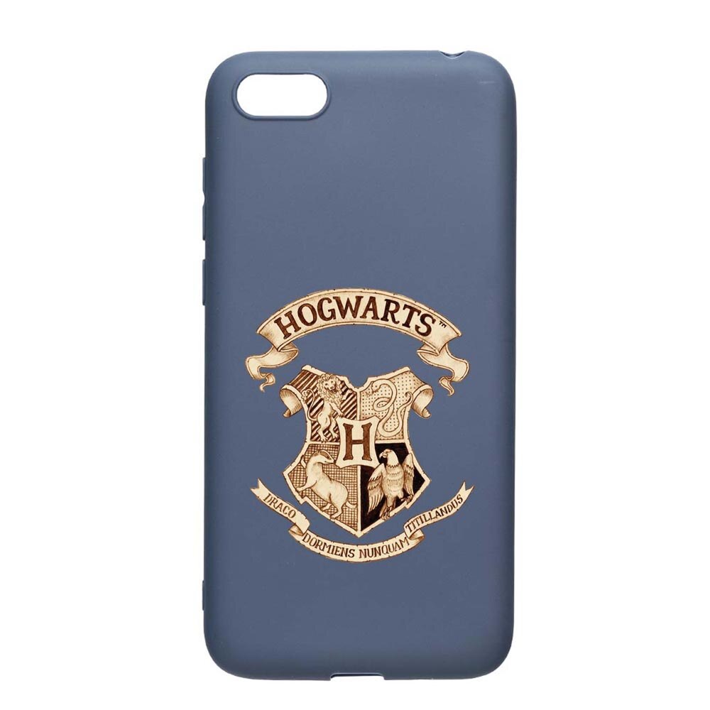 Husa Silicon Compatibila Cu Huawei Y5 2018, Hogwarts Harry Potter, rezistenta la uzura, anti-alunecare, AlaskanBlue, AB852