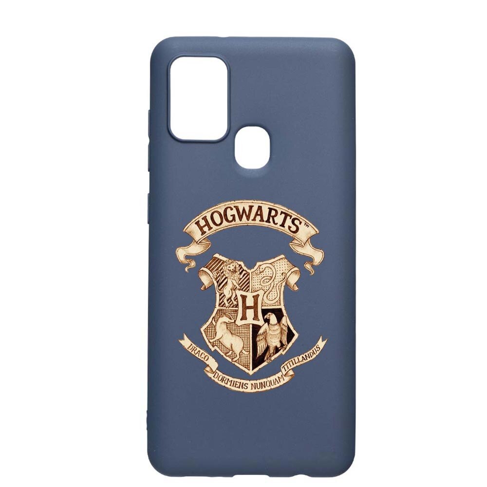 Husa Silicon Compatibila Cu Samsung Galaxy A21s, Hogwarts Harry Potter, rezistenta la uzura, anti-alunecare, AlaskanBlue, AB852