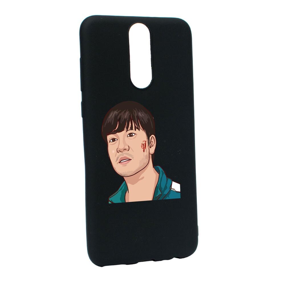 Husa Silicon Compatibila Cu Huawei Mate 10 Lite, Squid Game - Gamer 218, rezistenta la uzura, anti-alunecare, B843