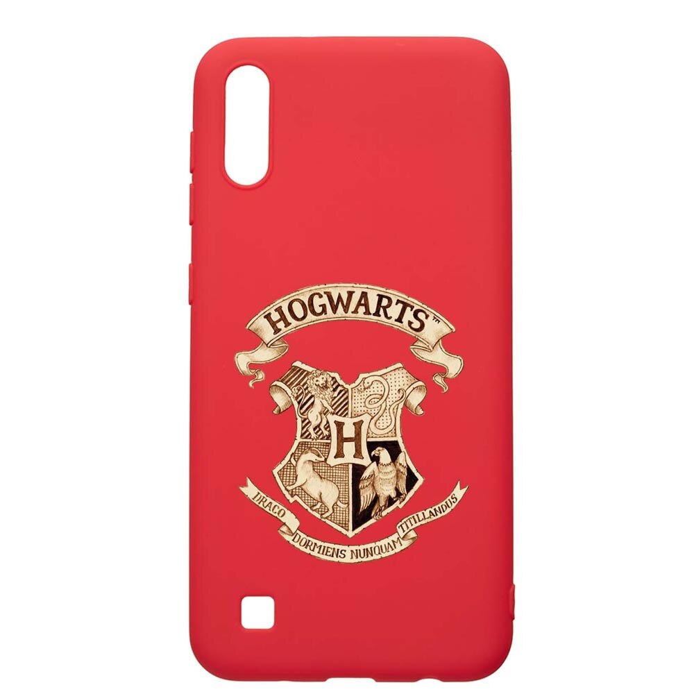 Husa Silicon Compatibila Cu Samsung Galaxy A10, Hogwarts Harry Potter, rezistenta la uzura, anti-alunecare, Red, R852