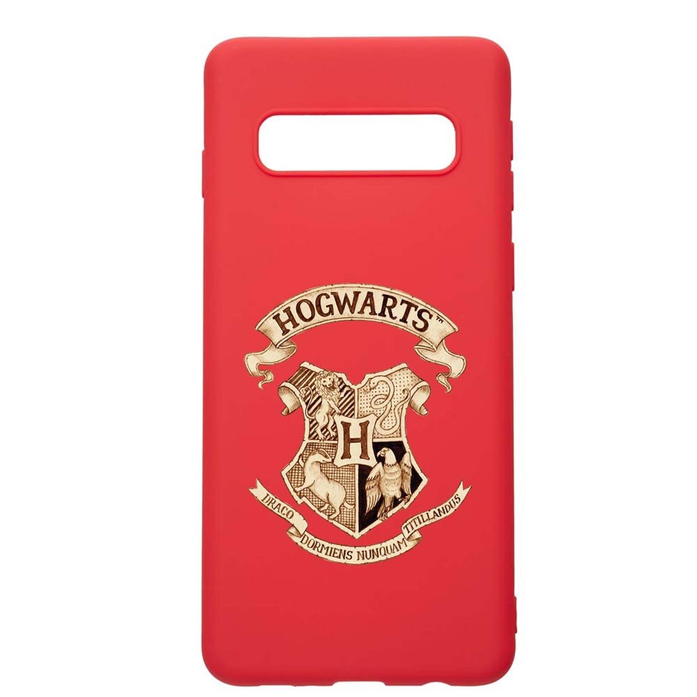 Husa Silicon Compatibila Cu Samsung Galaxy S10E, Hogwarts Harry Potter, rezistenta la uzura, anti-alunecare, Red, R852
