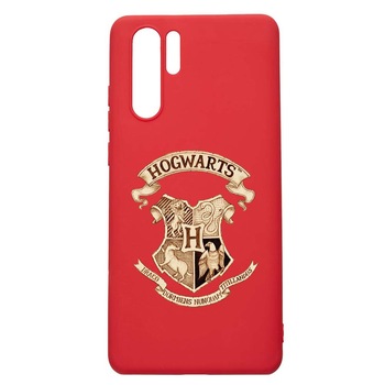 Husa Silicon Compatibila Cu Huawei P30 Pro, Hogwarts Harry Potter, rezistenta la uzura, anti-alunecare, Red, R852 Husa Silicon Compatibila Cu Huawei P30 Pro, Hogwarts Harry Potter, rezistenta la uzura, anti-alunecare, Red, R852