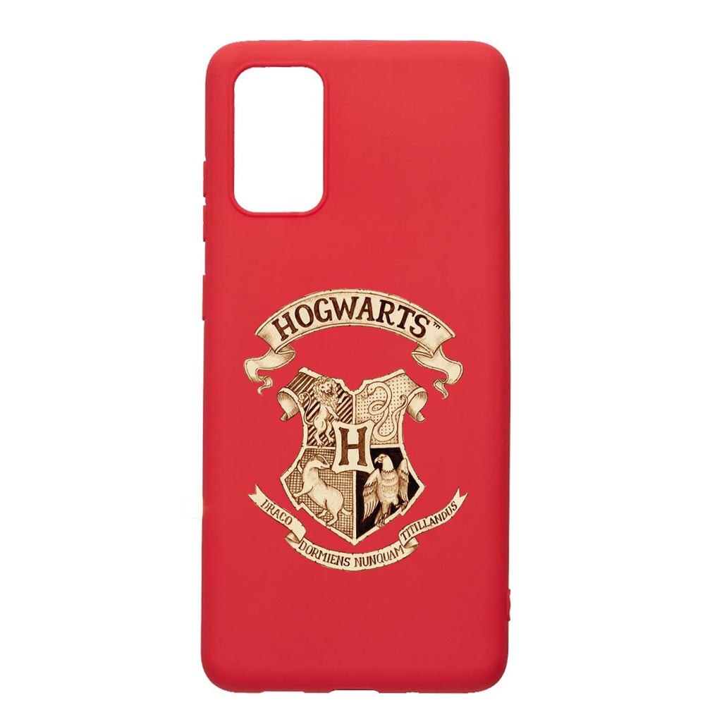 Husa Silicon Compatibila Cu Samsung Galaxy S20, Hogwarts Harry Potter, rezistenta la uzura, anti-alunecare, Red, R852