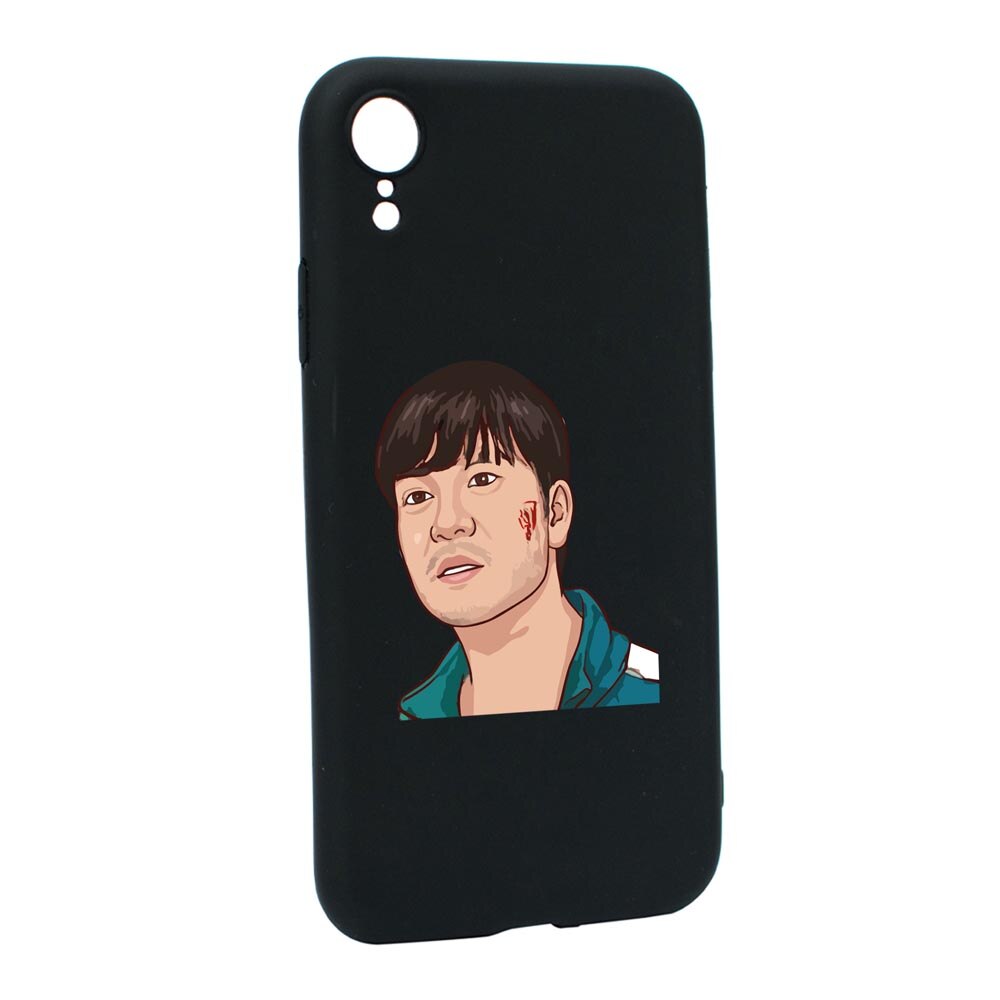 Husa Silicon Compatibila Cu Apple iPhone XR, Squid Game - Gamer 218, rezistenta la uzura, anti-alunecare, B843