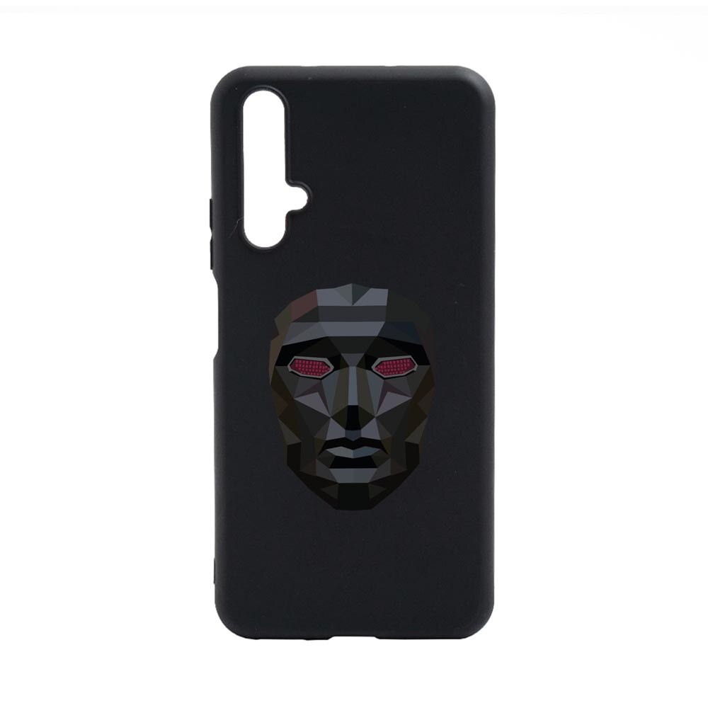 Husa Silicon Compatibila Cu Huawei Nova 5T, Squid Game - Mask Front Man, rezistenta la uzura, anti-alunecare, B844