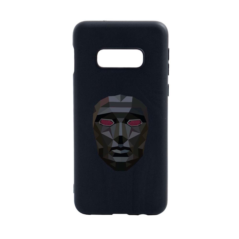 Husa Silicon Compatibila Cu Samsung Galaxy S10E, Squid Game - Mask Front Man, rezistenta la uzura, anti-alunecare, B844