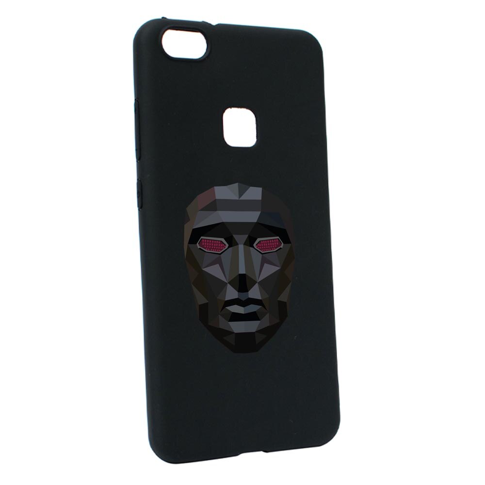 Husa Silicon Compatibila Cu Huawei P10 Lite, Squid Game - Mask Front Man, rezistenta la uzura, anti-alunecare, B844