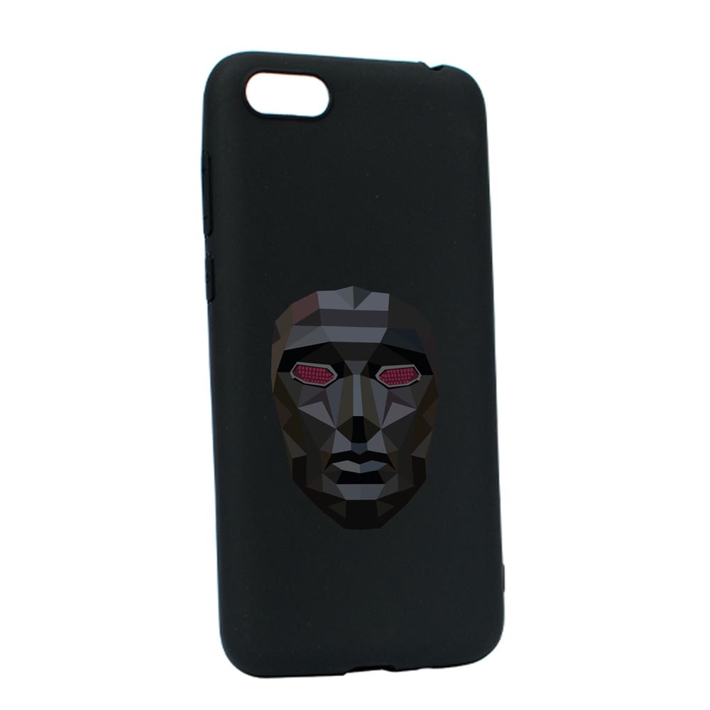 Husa Silicon Compatibila Cu Apple iPhone 7 / 8, Squid Game - Mask Front Man, rezistenta la uzura, anti-alunecare, B844