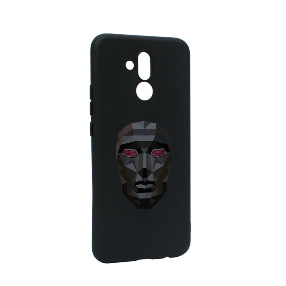 Husa Silicon Compatibila Cu Huawei Mate 20 Lite, Squid Game - Mask Front Man, rezistenta la uzura, anti-alunecare, B844