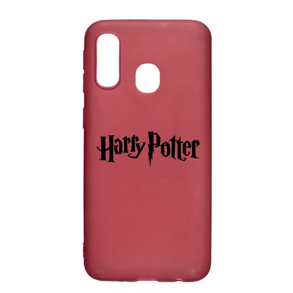 Husa Silicon Compatibila cu Samsung Galaxy A40, Harry Potter, rezistenta la uzura, anti-alunecare, Pomegranate, PG853