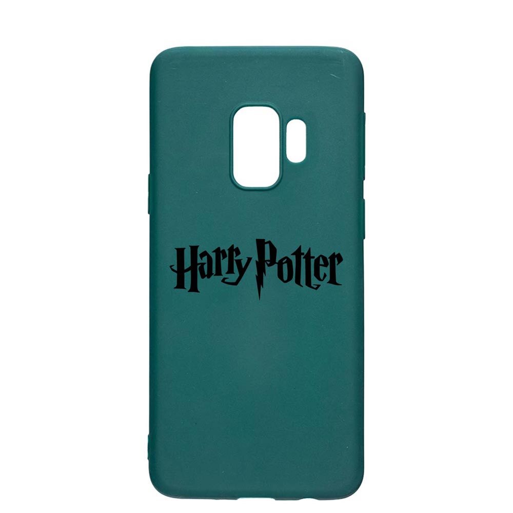 Husa Silicon Compatibila cu Samsung Galaxy S9, Harry Potter, rezistenta la uzura, anti-alunecare, ForestGreen, FG853