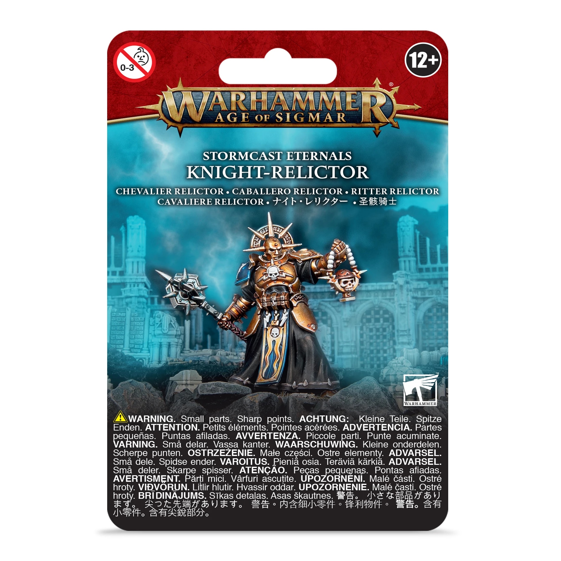 Pachet Miniatura Warhammer Age of Sigmar, Games Workshop, Stormcast Eternals Knight-Relictor, 1 miniatura