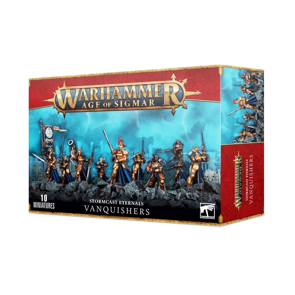 Pachet Miniaturi Warhammer Age of Sigmar, Games Workshop, Stormcast Eternals Vanquishers, 10 miniaturi
