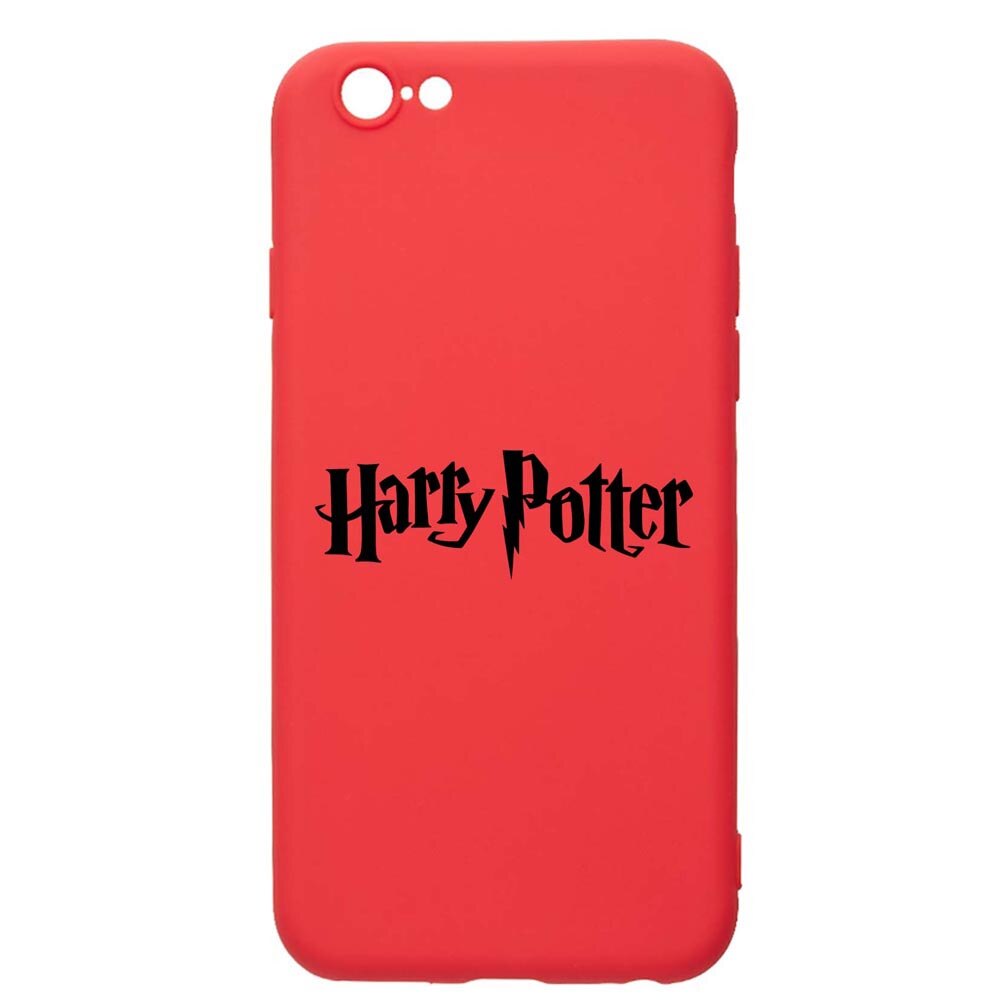 Husa Silicon Compatibila Cu Apple iPhone 6S / 6, Harry Potter, rezistenta la uzura, anti-alunecare, Red, R853