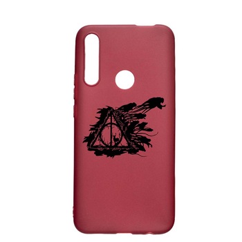 Husa Silicon Compatibila cu Huawei P Smart Z, Deathly Hallows - Harry Potter, rezistenta la uzura, anti-alunecare, Pomegranate, PG854 Husa Silicon Compatibila cu Huawei P Smart Z, Deathly Hallows - Harry Potter, rezistenta la uzura, anti-alunecare, Pomegranate, PG854