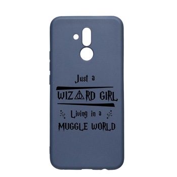 Husa Silicon Compatibila Cu Huawei Mate 20 Lite, Wizard Girl, rezistenta la uzura, anti-alunecare, AlaskanBlue, AB861 Husa Silicon Compatibila Cu Huawei Mate 20 Lite, Wizard Girl, rezistenta la uzura, anti-alunecare, AlaskanBlue, AB861