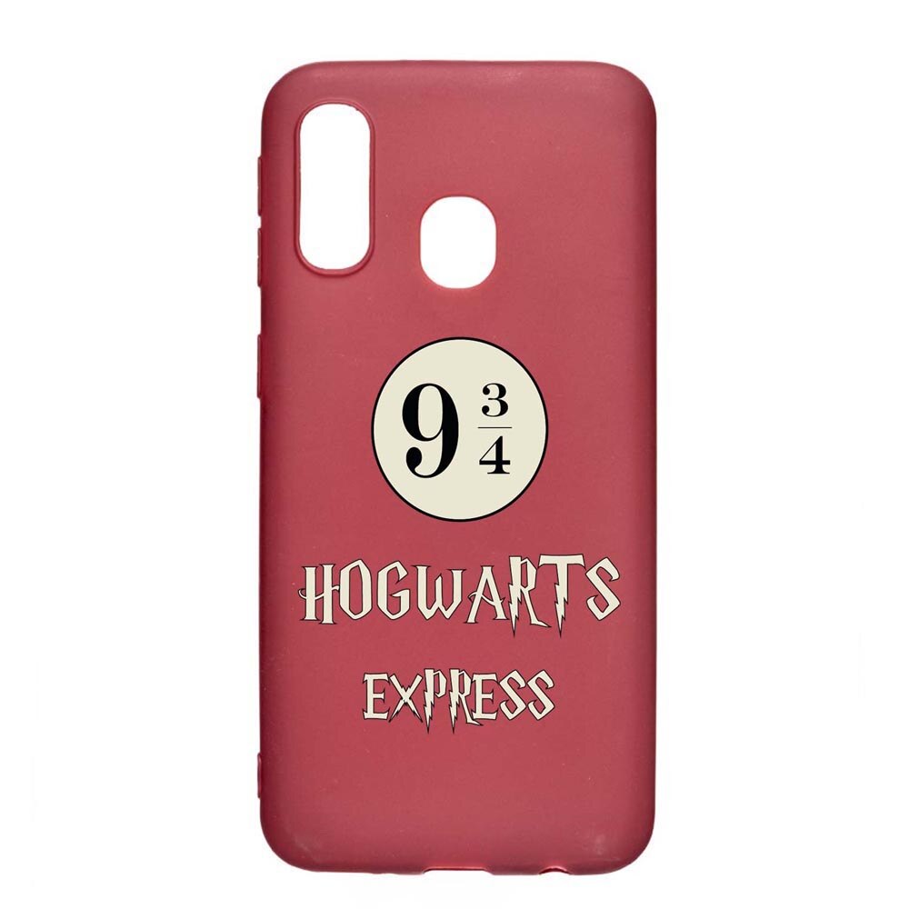 Husa Silicon Compatibila cu Samsung Galaxy A20e, Hogwarts Express, rezistenta la uzura, anti-alunecare, Pomegranate, PG862