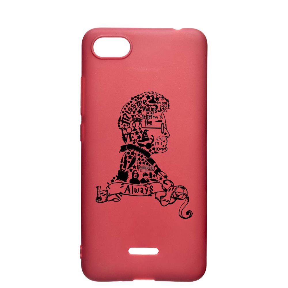 Husa Silicon Compatibila cu Apple iPhone SE 2 / iPhone 7 / iPhone 8, Harry Potter face, rezistenta la uzura, anti-alunecare, Pomegranate, PG855