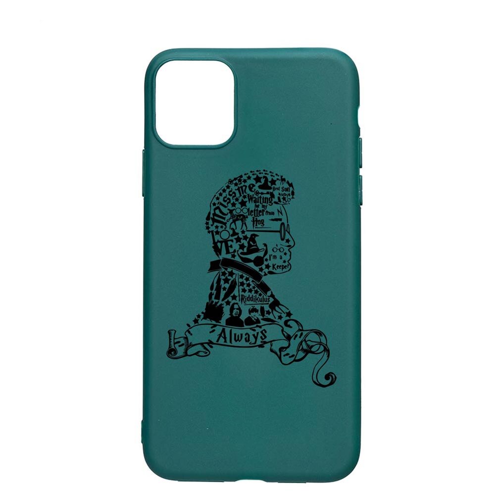 Husa Silicon Compatibila cu Samsung Galaxy A42 5G, Harry Potter face, rezistenta la uzura, anti-alunecare, ForestGreen, FG855