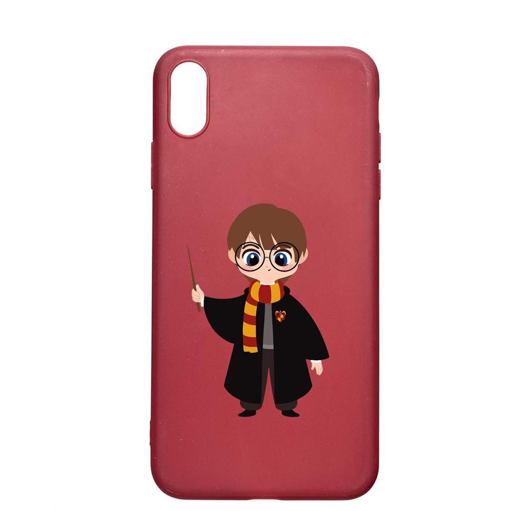 Husa Silicon Compatibila cu Samsung Galaxy A10, Harry Potter Animated, rezistenta la uzura, anti-alunecare, Pomegranate, PG867