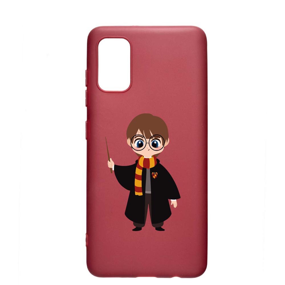 Husa Silicon Compatibila cu Samsung Galaxy A51, Harry Potter Animated, rezistenta la uzura, anti-alunecare, Pomegranate, PG867