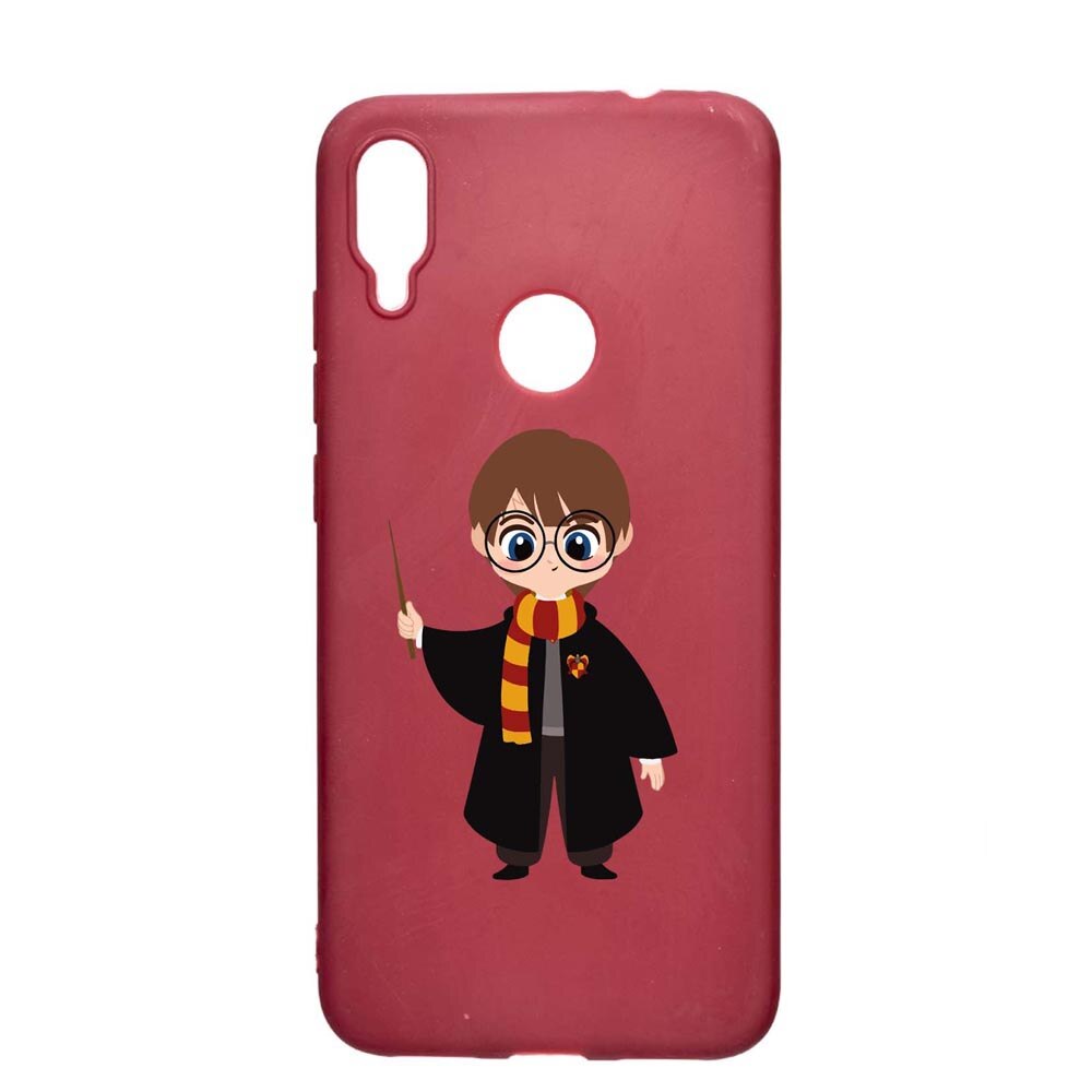 Husa Silicon Compatibila cu Xiaomi Redmi Note 7, Harry Potter Animated, rezistenta la uzura, anti-alunecare, Pomegranate, PG867