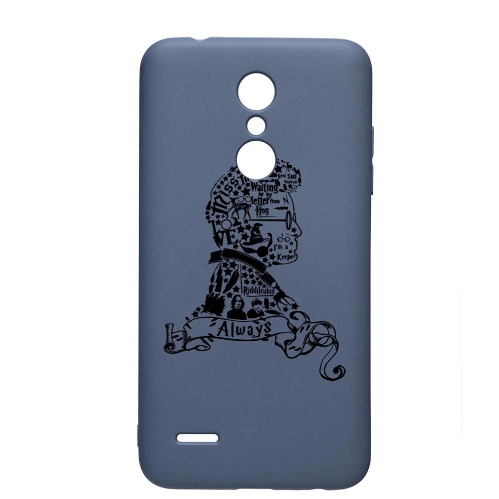 Husa Silicon Compatibila Cu LG K11 / K11 Plus / K10 2018, Harry Potter face, rezistenta la uzura, anti-alunecare, AlaskanBlue, AB855