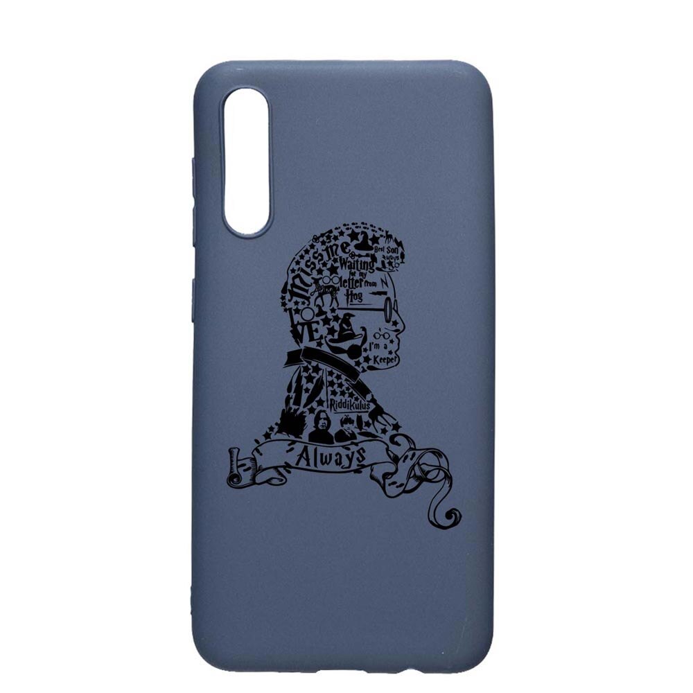 Husa Silicon Compatibila Cu Samsung Galaxy A70, Harry Potter face, rezistenta la uzura, anti-alunecare, AlaskanBlue, AB855