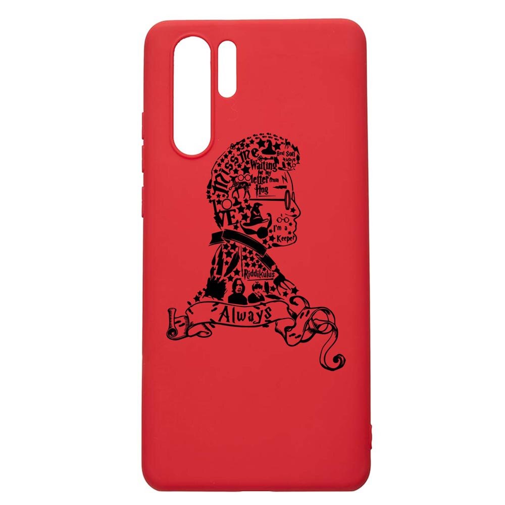 Husa Silicon Compatibila Cu Huawei P30 Pro, Harry Potter face, rezistenta la uzura, anti-alunecare, Red, R855