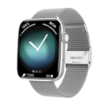 Ceas SmartWatch DT™ WATCH PRO, Apelare Bluetooth HD, NOTIFICARI Apeluri/Mesaje, Ecran Curbat 3D, 24/7 Ritm Cardiac si ECG, GPS Traker, Difuzor Muzica, Meniu in Romana, Metalic Silver Ceas SmartWatch DT™ WATCH PRO, Apelare Bluetooth HD, NOTIFICARI Apeluri/Mesaje, Ecran Curbat 3D, 24/7 Ritm Cardiac si ECG, GPS Traker, Difuzor Muzica, Meniu in Romana, Metalic Silver