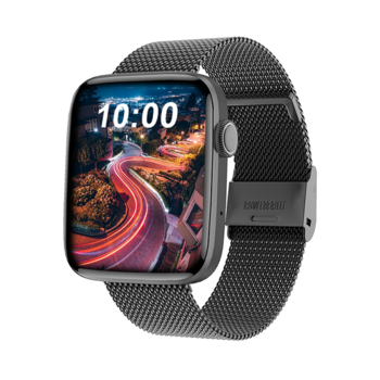 Ceas SmartWatch DT™ WATCH PRO, Apelare Bluetooth HD, NOTIFICARI Apeluri/Mesaje, Ecran Curbat 3D, 24/7 Ritm Cardiac si ECG, GPS Traker, Difuzor Muzica, Meniu in Romana, Metalic Black Ceas SmartWatch DT™ WATCH PRO, Apelare Bluetooth HD, NOTIFICARI Apeluri/Mesaje, Ecran Curbat 3D, 24/7 Ritm Cardiac si ECG, GPS Traker, Difuzor Muzica, Meniu in Romana, Metalic Black