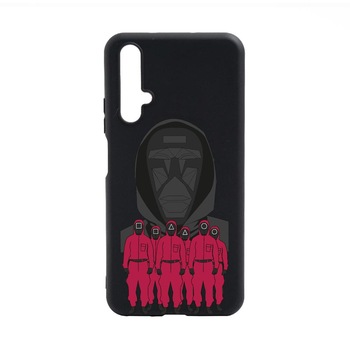 Husa Silicon Compatibila Cu Huawei Honor 20, Squid Game - Front Man And Soldier, rezistenta la uzura, anti-alunecare, B841 Husa Silicon Compatibila Cu Huawei Honor 20, Squid Game - Front Man And Soldier, rezistenta la uzura, anti-alunecare, B841