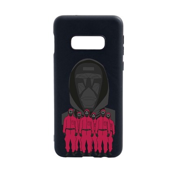 Husa Silicon Compatibila Cu Samsung Galaxy S10E, Squid Game - Front Man And Soldier, rezistenta la uzura, anti-alunecare, B841 Husa Silicon Compatibila Cu Samsung Galaxy S10E, Squid Game - Front Man And Soldier, rezistenta la uzura, anti-alunecare, B841