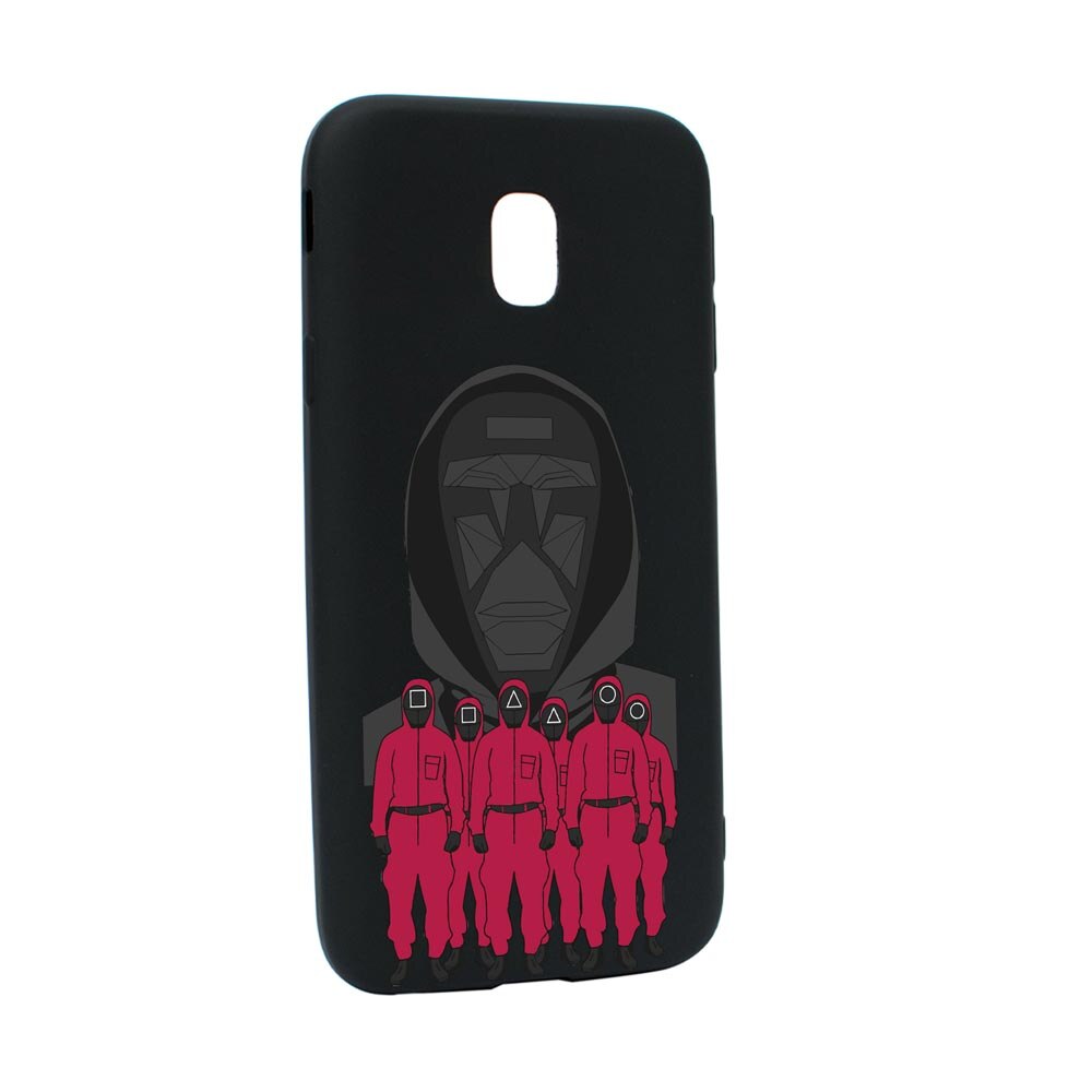 Husa Silicon Compatibila Cu Xiaomi Redmi 8A, Squid Game - Front Man And Soldier, rezistenta la uzura, anti-alunecare, B841